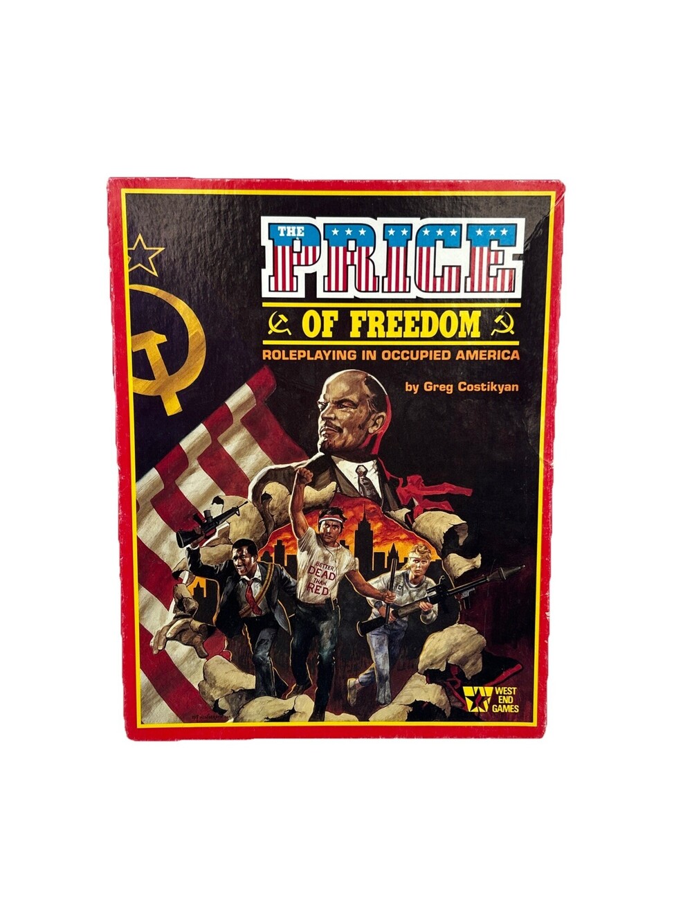 The Price of Freedom Board Game West End Games Not Complete READ